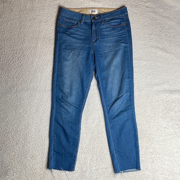 Paiige Jeans Hoxton Ankle Denim Size 29 Raw Hem - Picture 9 of 9